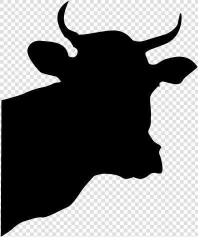 Cattle The Laughing Cow Logo Kiri   Cow Head Silhouette Png  Transparent PngTransparent PNG