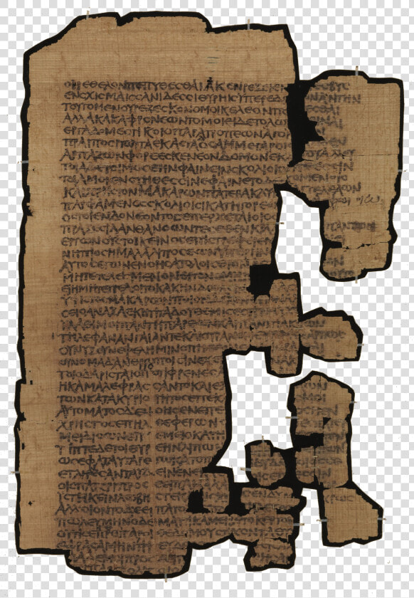 Papyrus Bodmer Xix  HD Png DownloadTransparent PNG