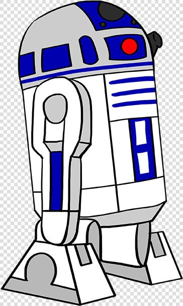 How To Draw R2 d2 From Star Wars   Draw R2d2 Step By Step  HD Png DownloadTransparent PNG