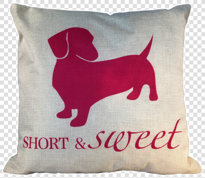 Dachshund Cushion Cover  HD Png DownloadTransparent PNG