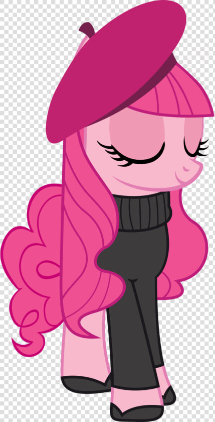 Beret  Pinkie Pie  Safe   My Little Pony French Ponies  HD Png DownloadTransparent PNG