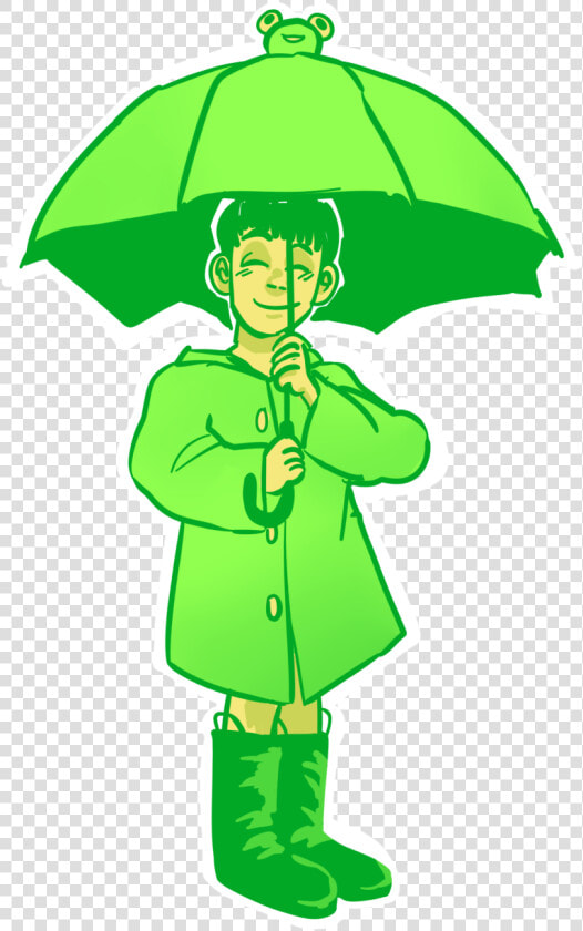 “ The Frog Umbrella ” ok So I Own A Frog Umbrella   Mob Psycho Umbrella Frog  HD Png DownloadTransparent PNG