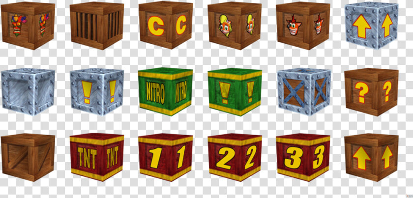 All Crash Bandicoot Crates  HD Png DownloadTransparent PNG