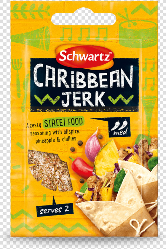 Schwartz Street Food Caribbean Jerk Product   Schwartz Mexican Street Food Seasoning  HD Png DownloadTransparent PNG