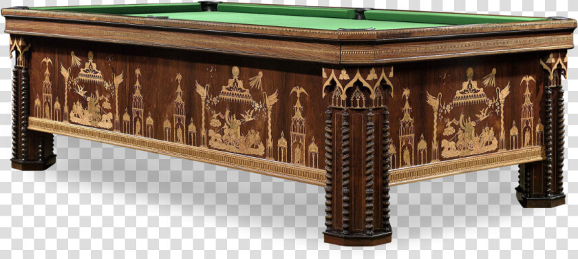 French Gothic Revival Billiard Table   18th Century Billiards Table  HD Png DownloadTransparent PNG