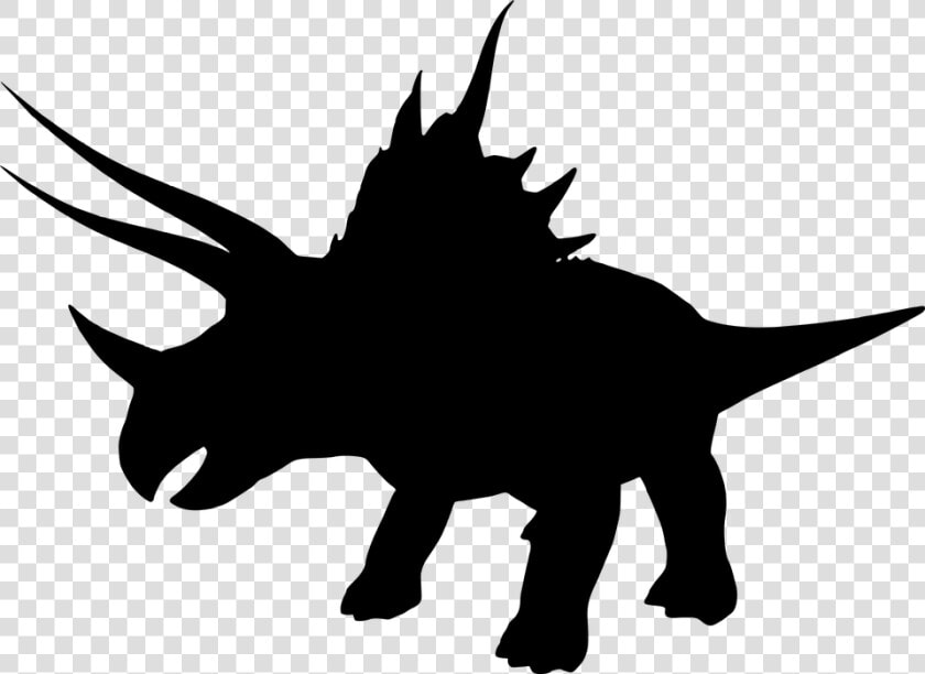 Silhouette  Dinosaur  Dino  Giant Lizard  Replica   Silhouette Dinosaur Triceratops Png  Transparent PngTransparent PNG