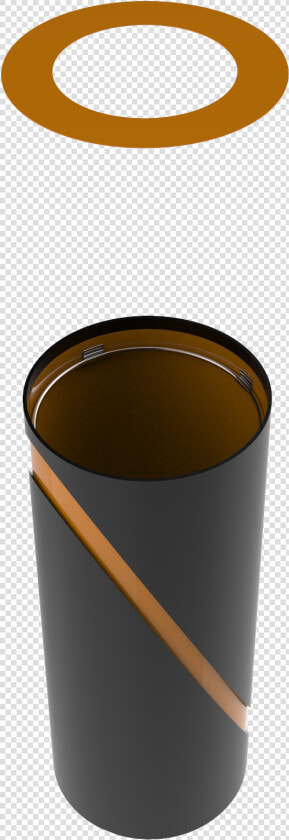 Vela Pc Simple Waste Bin In Sheet Metal   Circle  HD Png DownloadTransparent PNG