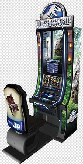 Ss 42 Cj0317 Pick Igt Jurassicwolrd 3d Machine   Video Game Arcade Cabinet  HD Png DownloadTransparent PNG