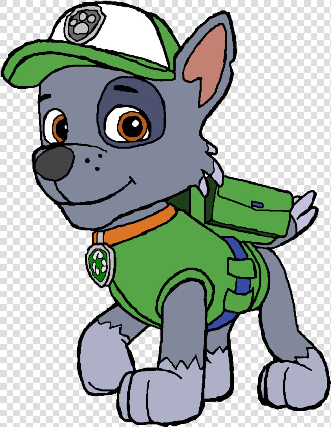 Transparent Rocky Paw Patrol Clipart   Rocky Paw Patrol Drawing  HD Png DownloadTransparent PNG