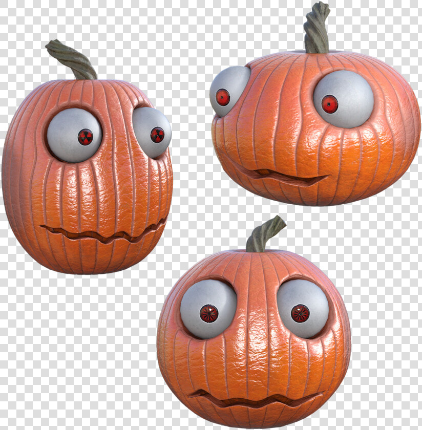 Funny Pumpkins  3d  Render  Eyes  Mouth  Halloween   Jack o  39  lantern  HD Png DownloadTransparent PNG