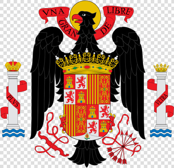 Escudo De La España Franquista Vigente Entre 1945 Y   Aguila De San Juan  HD Png DownloadTransparent PNG