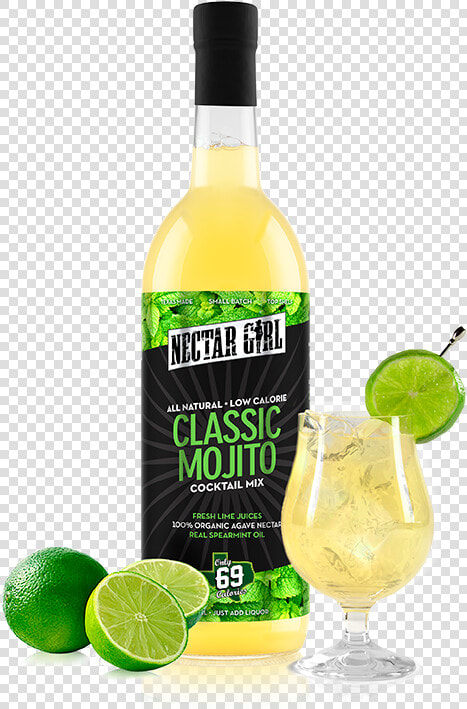 Nectar Girl Mojito Cocktail Mix   Lime  HD Png DownloadTransparent PNG