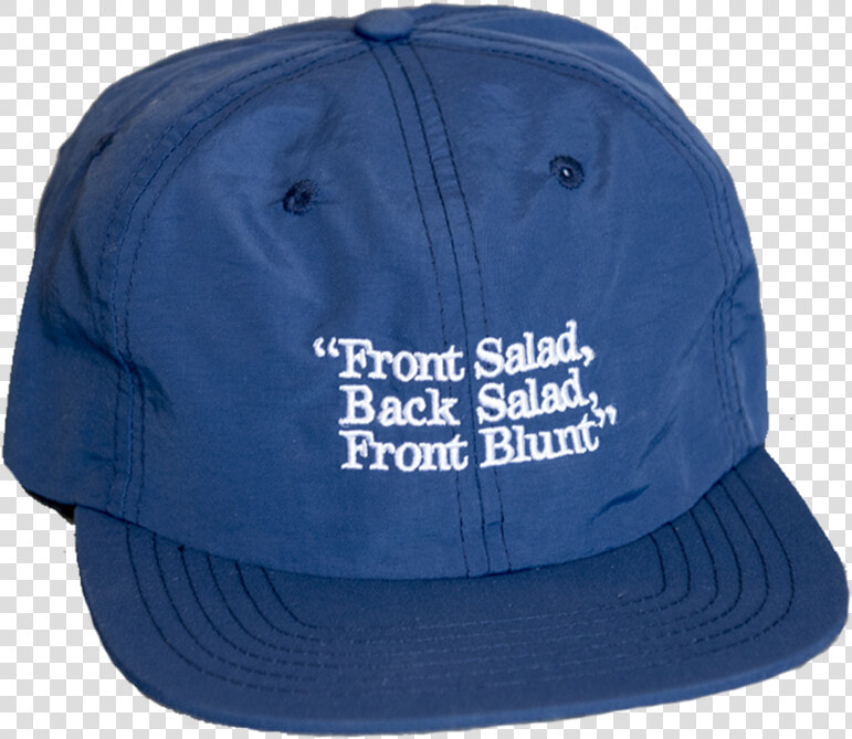 Front Blunt Hat   Front Salad Back Salad Front Blunt Cap  HD Png DownloadTransparent PNG