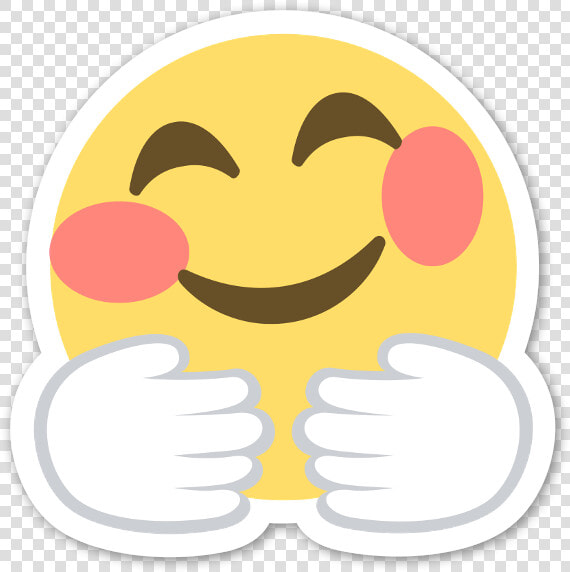 Hugging Face Sticker  HD Png DownloadTransparent PNG