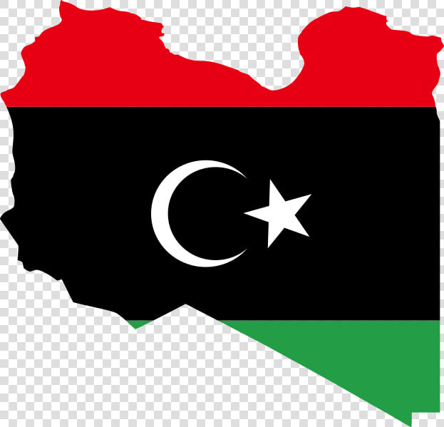 Flag Map Of Libya  HD Png DownloadTransparent PNG