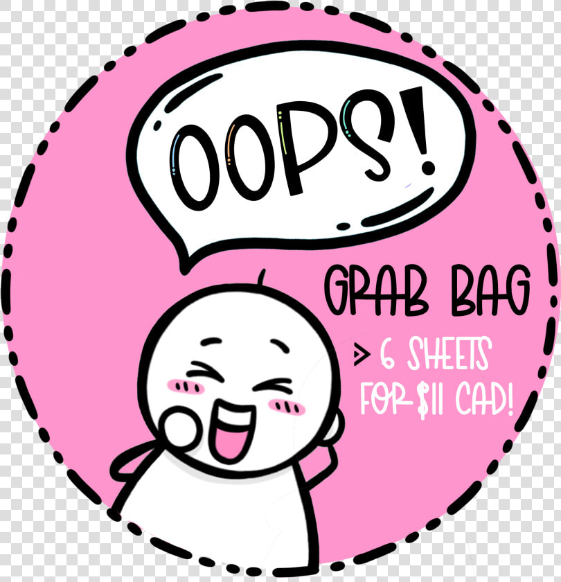 Oops Mystery Grab Bag   Plate  HD Png DownloadTransparent PNG