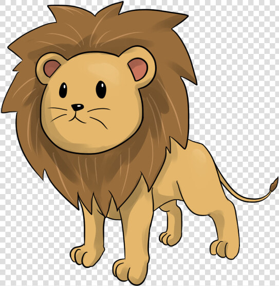 Cartoon Lion Cartoon Pictures Of Lion Free Download   Cute Lion Animated Baby  HD Png DownloadTransparent PNG