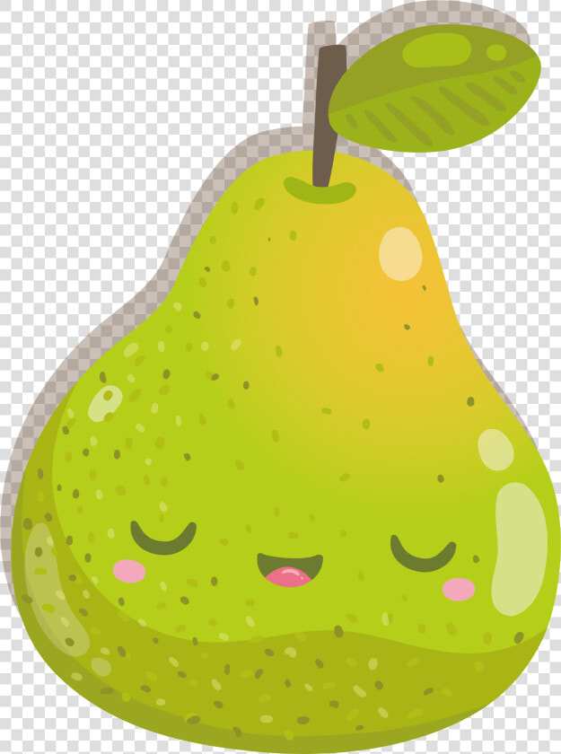 Clip Art Desenho Pera   Cartoon Pear Drawing  HD Png DownloadTransparent PNG