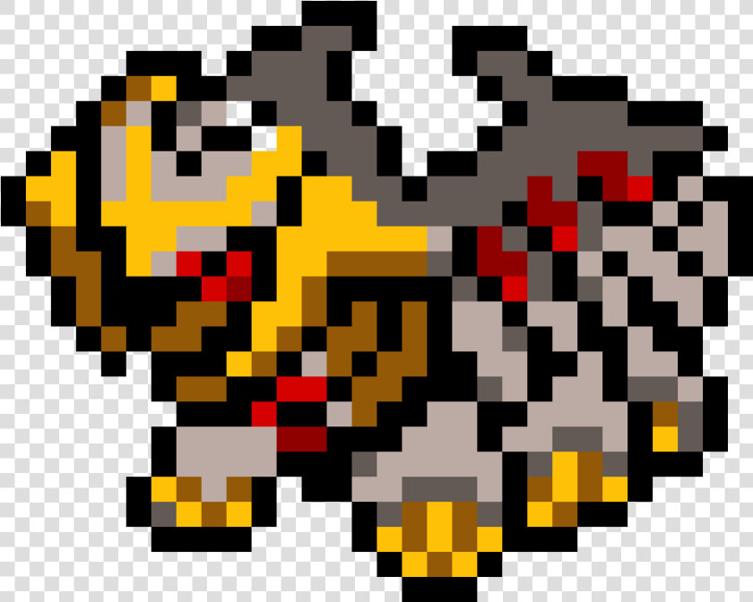 Pixel Art Pokemon Giratina  HD Png DownloadTransparent PNG