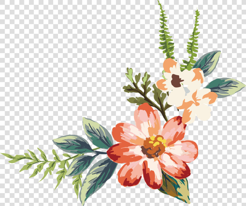 Old Drawing Flower   Flower Png Drawing Watercolor  Transparent PngTransparent PNG