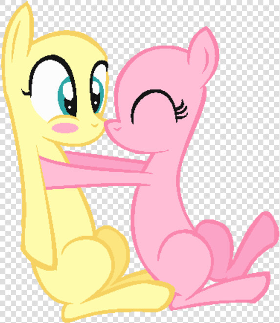 Rainbow Dash Sweetie Belle Pony Cartoon Pink Mammal   Mlp Base Chibi Couple  HD Png DownloadTransparent PNG