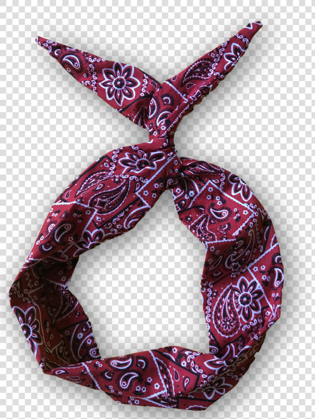 Image Of Red Bandana Print Wire Headband   Motif  HD Png DownloadTransparent PNG