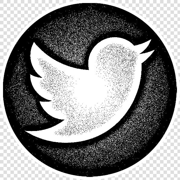 Transparent Twitter Logo Black Png   Black Twitter Circle Logo  Png DownloadTransparent PNG