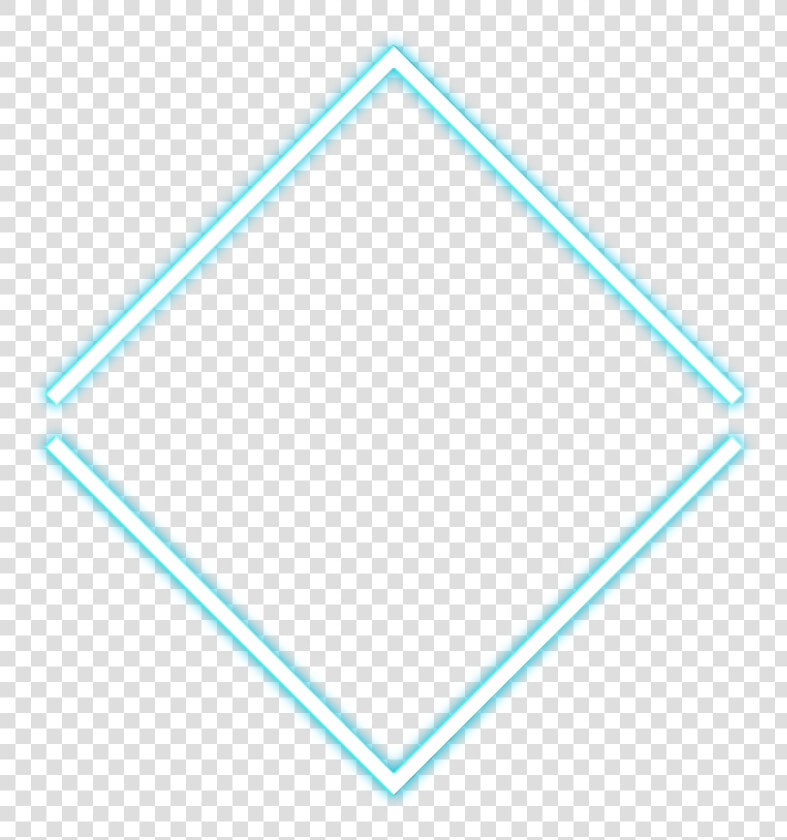 ⬜  square  lines  geometry  neon  glow  light  minimalism   Triangle  HD Png DownloadTransparent PNG