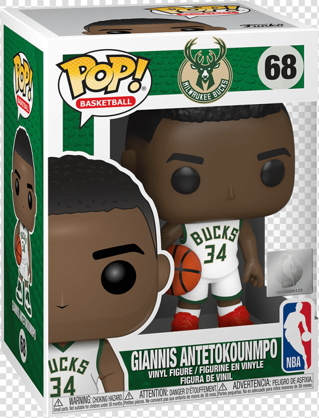 Giannis Antetokounmpo Funko Pop  HD Png DownloadTransparent PNG