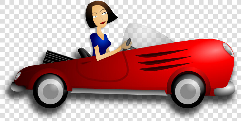 Png Woman Driving   Clip Art Girl Driving Car  Transparent PngTransparent PNG