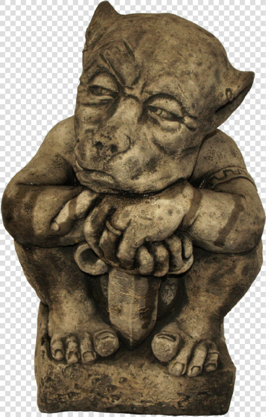 Large Gargoyle   Png Download   Statue  Transparent PngTransparent PNG