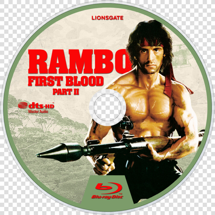 Rambo Png   Rambo First Blood Part Ii Blu Ray  Transparent PngTransparent PNG