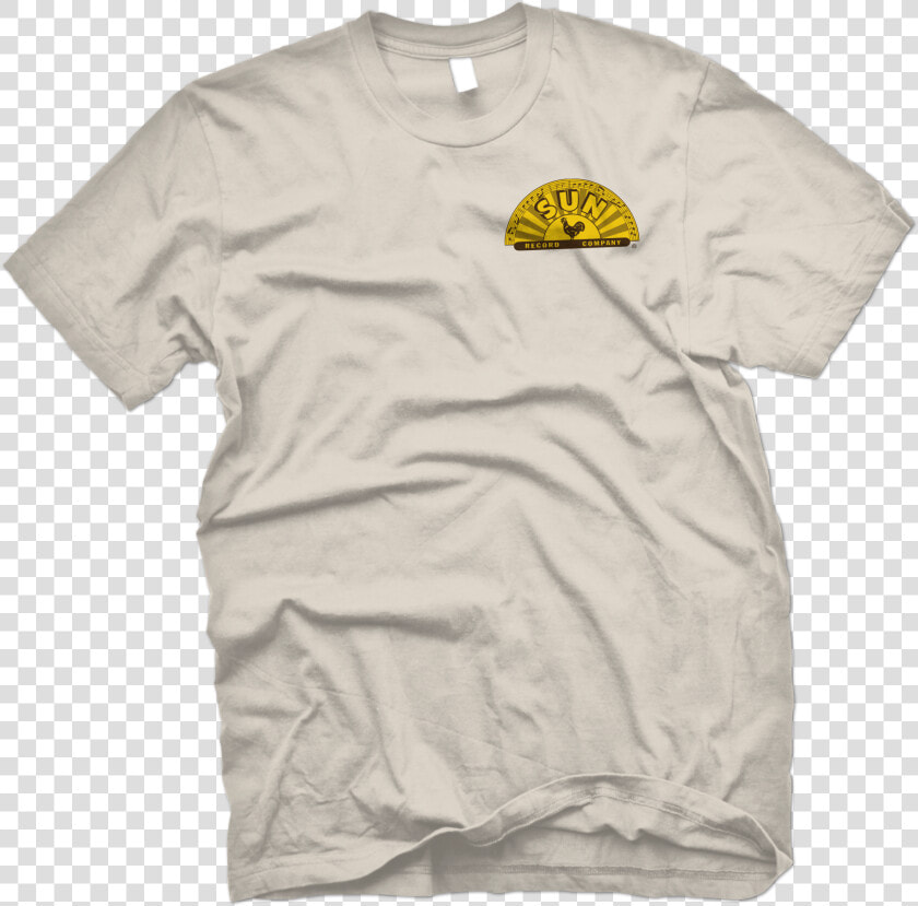 Sun Records Half Sun Crest Tee cream   Best Hd Fishing T Shirt Designs  HD Png DownloadTransparent PNG