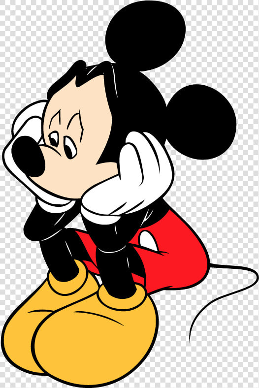 Free Vectors  Free Vector Art  Clipart  Web Design    Sad Mickey Mouse Png  Transparent PngTransparent PNG