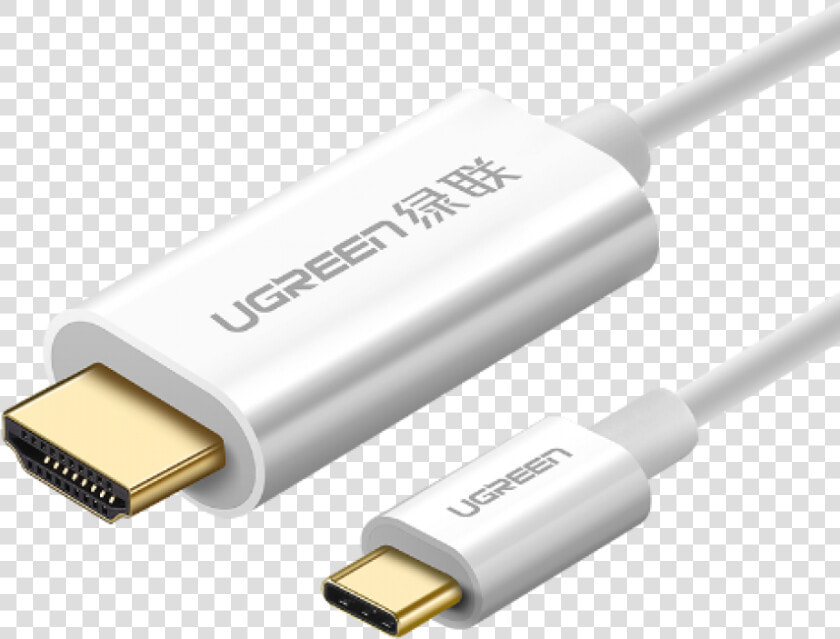 Ugreen Type C To Hdmi Cable   Usb Cable  HD Png DownloadTransparent PNG