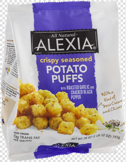 Alexia Crispy Seasoned Potato Puffs  HD Png DownloadTransparent PNG