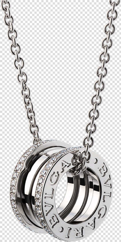 Bulgari B Zero1 Platinum Pendant  HD Png DownloadTransparent PNG