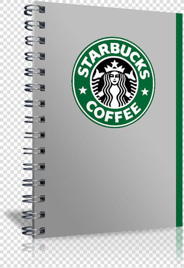 5” X 7” Custom Spiral Notebooks   Clipart Starbucks Coffee Cup  HD Png DownloadTransparent PNG