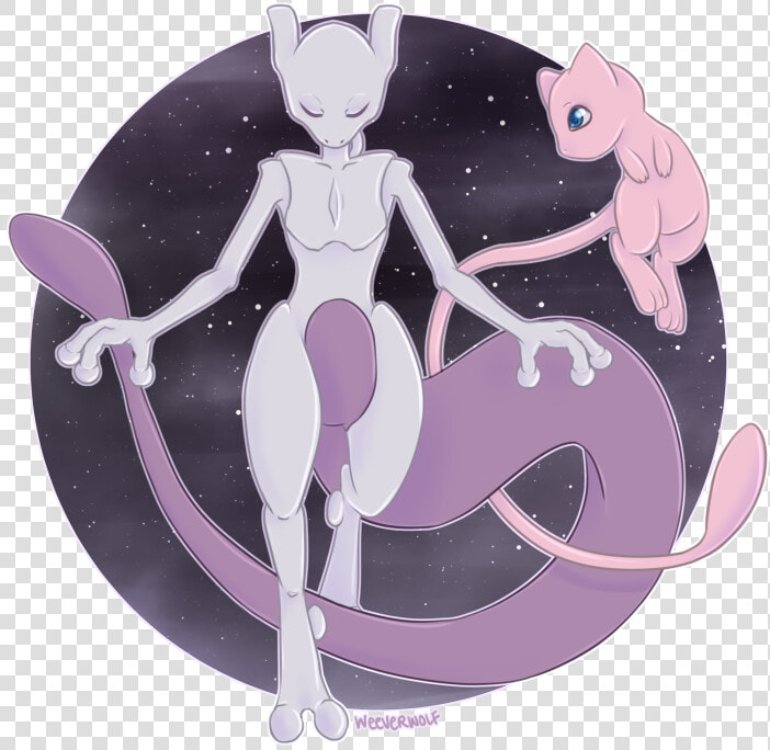  r  Mew And Mewtwo   Png Of Cute Mew And Mew 2  Transparent PngTransparent PNG