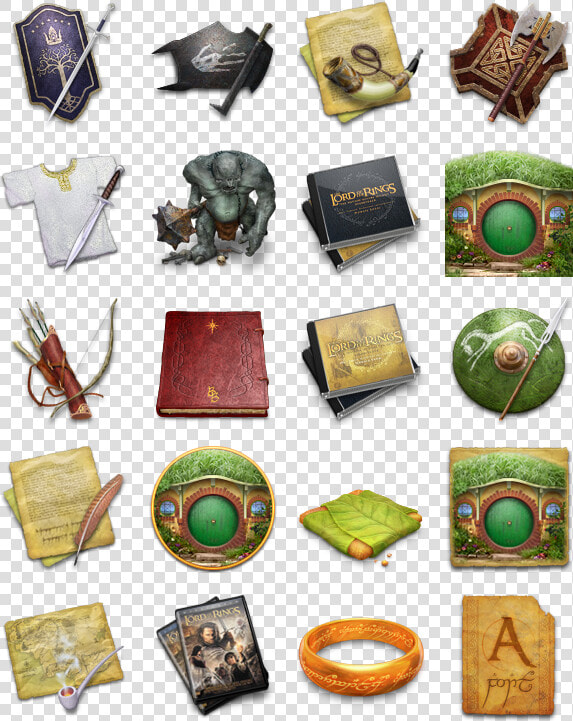 Lord Of The Rings Icons   Lord Of The Rings Icons Transparent  HD Png DownloadTransparent PNG