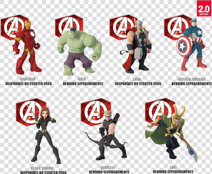 Marvel Super Heroes Disney Infinity   Disney Infinity 2 0 Marvel List  HD Png DownloadTransparent PNG