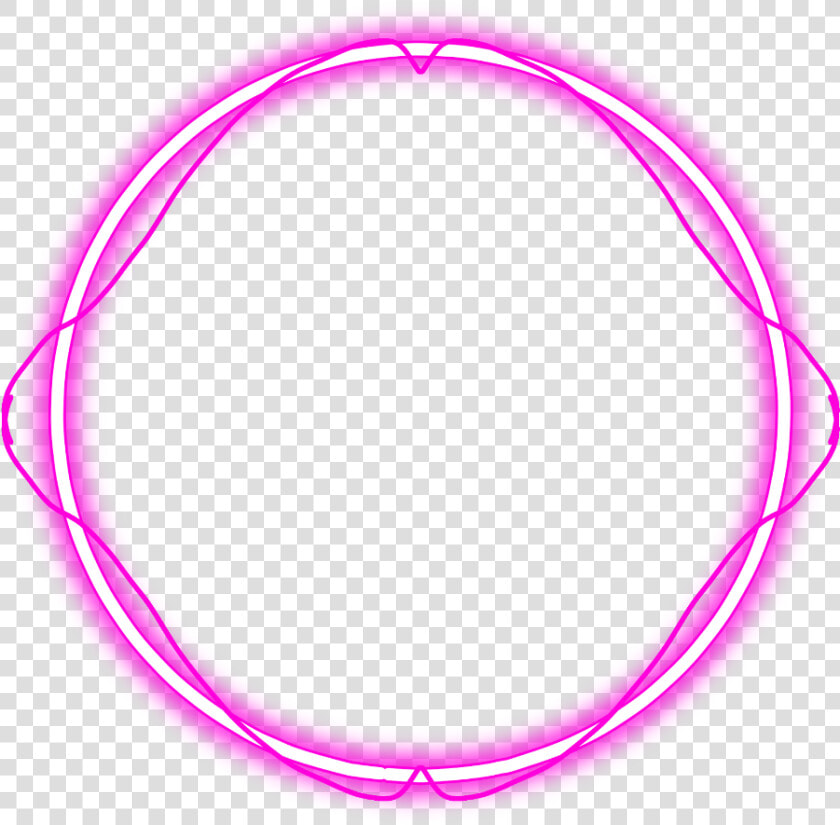  neon  round  pink  freetoedit  circle  frame  border   Blue Neon Circle Png  Transparent PngTransparent PNG