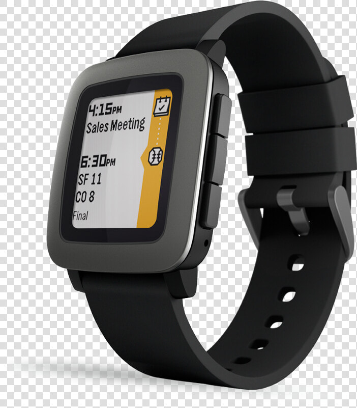 Pebble Time   Pebble Smartwatch  HD Png DownloadTransparent PNG