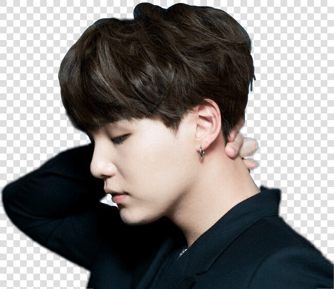 Suga Bts Yoongi Minyoongi Minsuga Agustd Freetoedit   Min Yoongi Side Profile  HD Png DownloadTransparent PNG