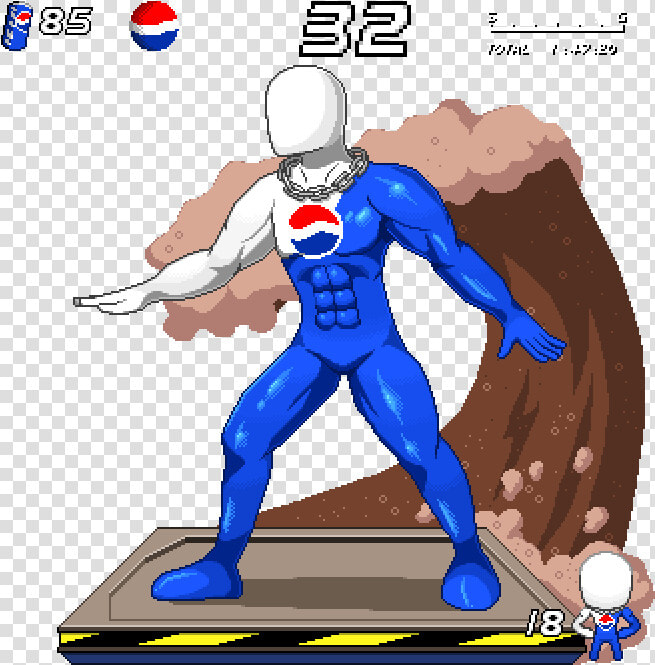 15 Pepsiman   Cartoon  HD Png DownloadTransparent PNG