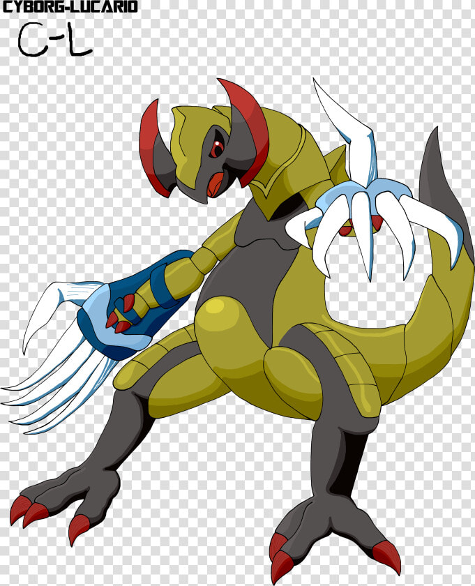  com  Haxorus Dragoon Arms   Cartoon  HD Png DownloadTransparent PNG