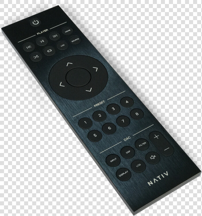 Nativ Vita Music Server Remote Control   Electronics  HD Png DownloadTransparent PNG