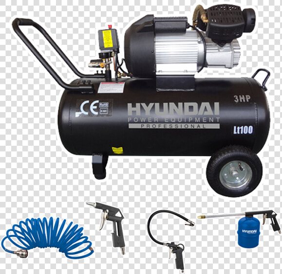 Compressor 100 L 8 Bar 3 Hp 360 L min H104c   Compresseur D Air 100l  HD Png DownloadTransparent PNG