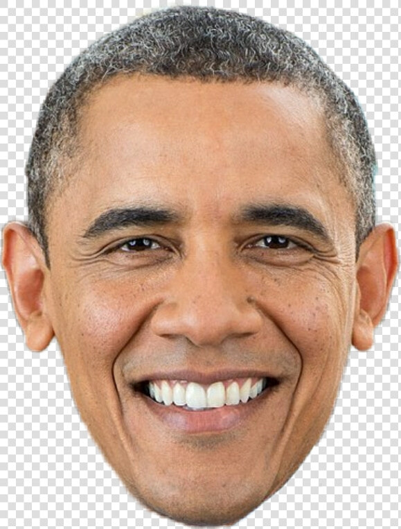  obama  barackobama  presidentobama  president   Obama Face Mask Print  HD Png DownloadTransparent PNG