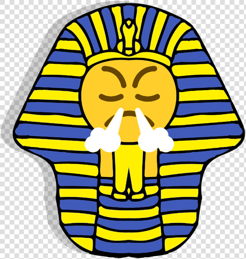 Pharaoh Emoticon Clipart   Png Download   Pharaoh Emoji  Transparent PngTransparent PNG